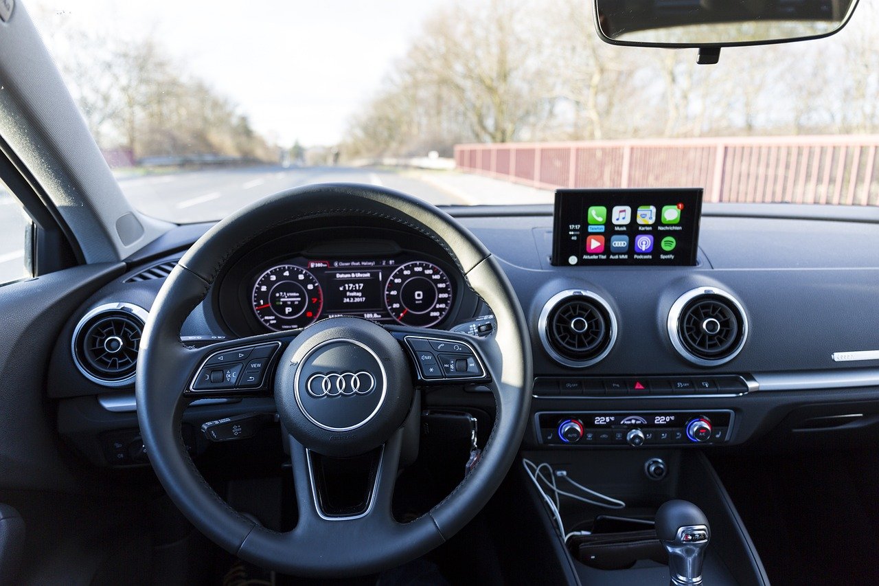 audi a3, interior, carplay